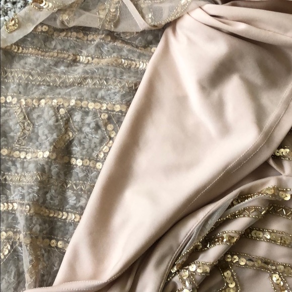 Nude Sequin Dress - Picture 9 of 9